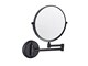 Makeupspejl - UNIQ Wall Mirror with 10x Magnification in Black - 7023-3
