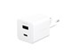 Mobil - Adaptere & Opladere - empower by PanzerGlass Turbo 35W Charger incl. USB-C + USB-A | EU Plug | Silver White - EM94326