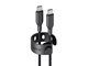 USB kabel - empower by PanzerGlass Racing 60W USB-C to USB-C Cable | USB 2.0 | 1.2M | Space Black - EM92155