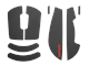 Musemåtte & tilbehør - Pulsar Supergrip Grip Tape for Logitech G PRO X SUPERLIGHT & SUPERLIGHT 2 - SGLGS