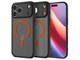 Mobil - Covers & Cases - Spigen Ultra Hybrid MagSafe - frost black orange - iPhone 17 Pro - ACS10483