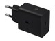 Mobil - Adaptere & Opladere - Samsung 60W USB-C Power Adapter - Black - EP-T6010NBEGWW
