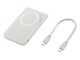Powerbank - Samsung Magnet Wireless Battery Pack 5000mAh - Beige Powerbank - Beige - 5 Ah - EB-U2500XJEGWW