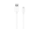 USB kabel - realme USB-A to Type-C SUPERVOOC Cable 12A 1M - White - 631459000005