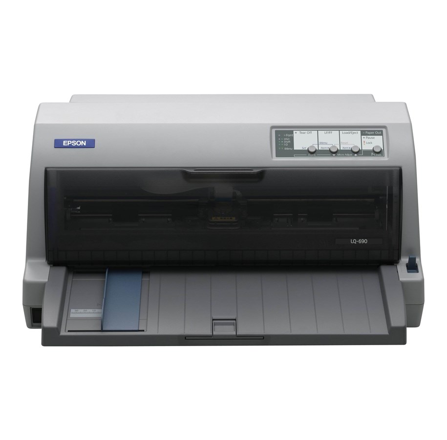 Printer - Epson LQ-690 24-Pin Dot Matrix Printer - Monokrom - Dotmatrix - C11CA13041