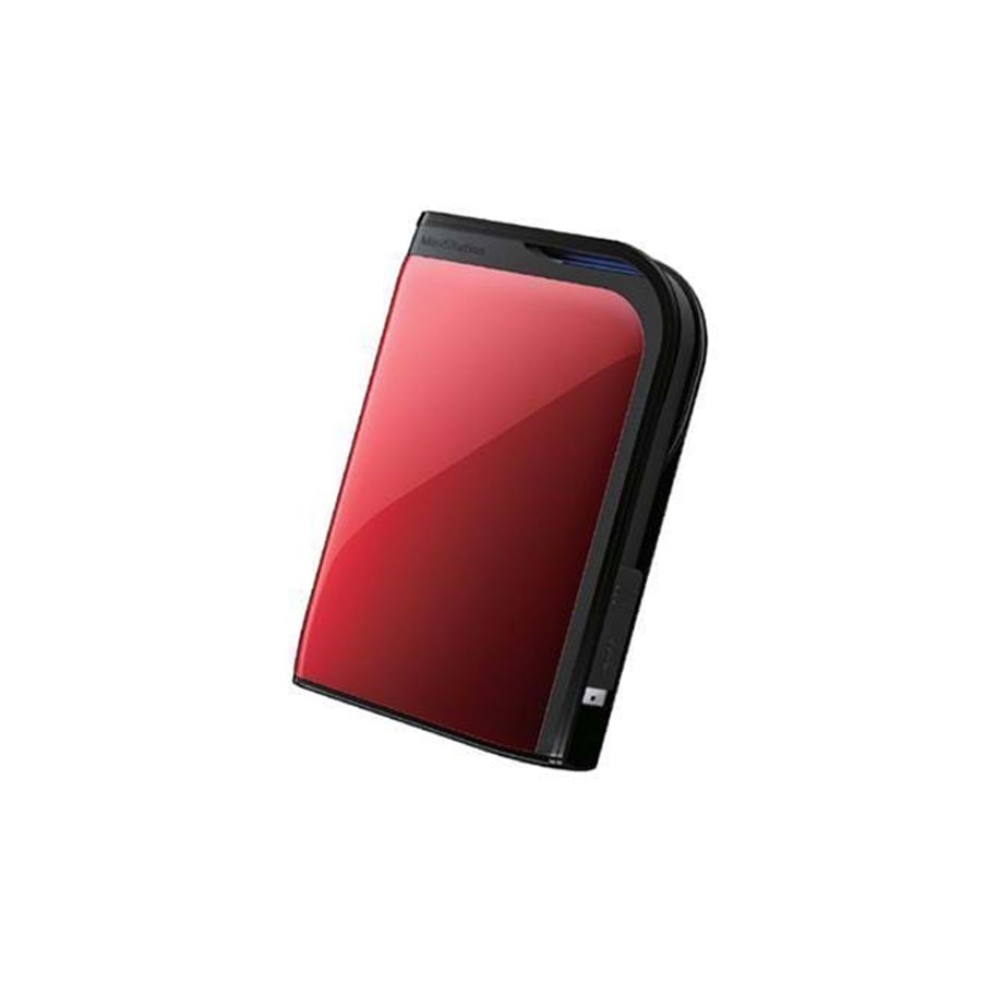 Harddisk - Ekstern - Buffalo MiniStation Extreme - 1TB - Ekstern Harddisk - Rød - HD-PZ1.0U3R-EU