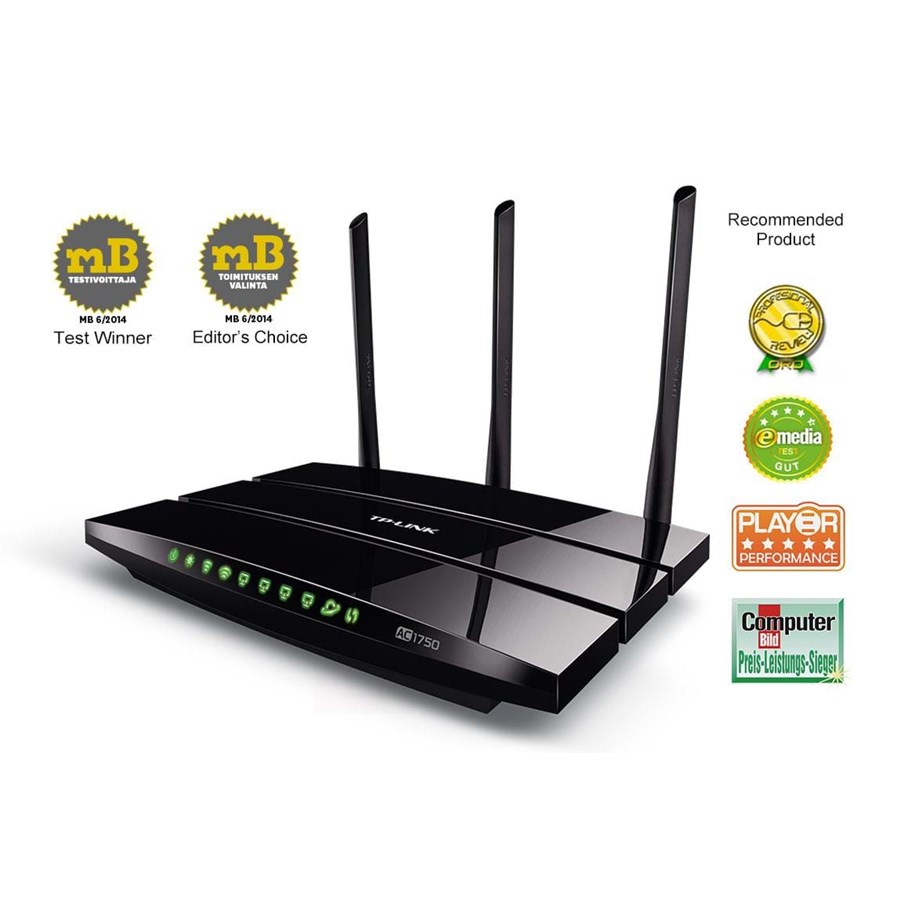 Router & firewall - TP-Link Archer C7 - AC1750 - Wireless router Wi-Fi 5 - ARCHER C7