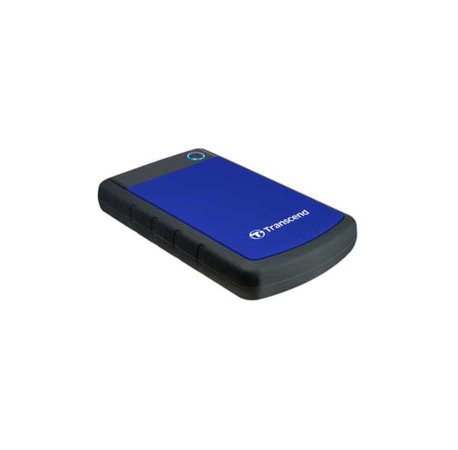 Harddisk - Ekstern - Transcend StoreJet 25H3 Blue - 1TB - Ekstern Harddisk - Blå - TS1TSJ25H3B