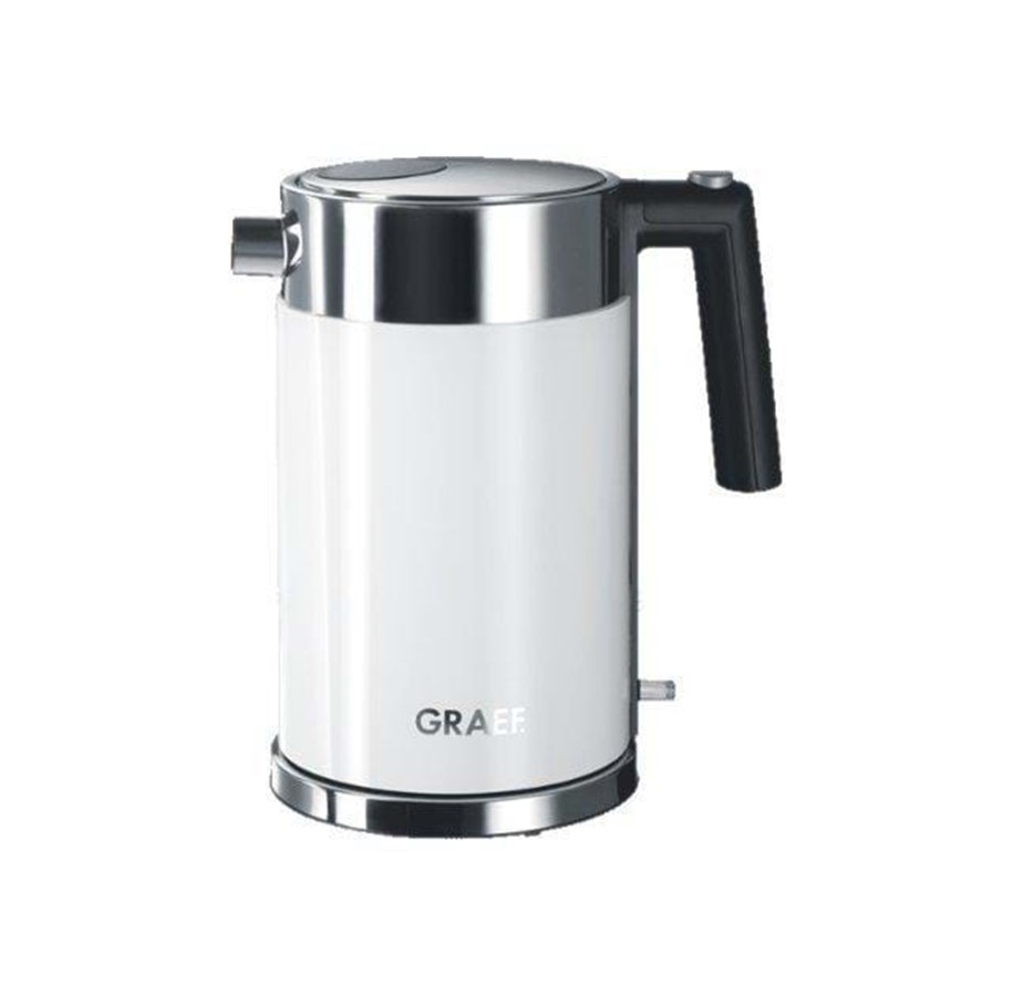 Elkedel - Graef Elkedel WK 61 - Rustfrit stål/akrylhvid - 2150 W - WK 61