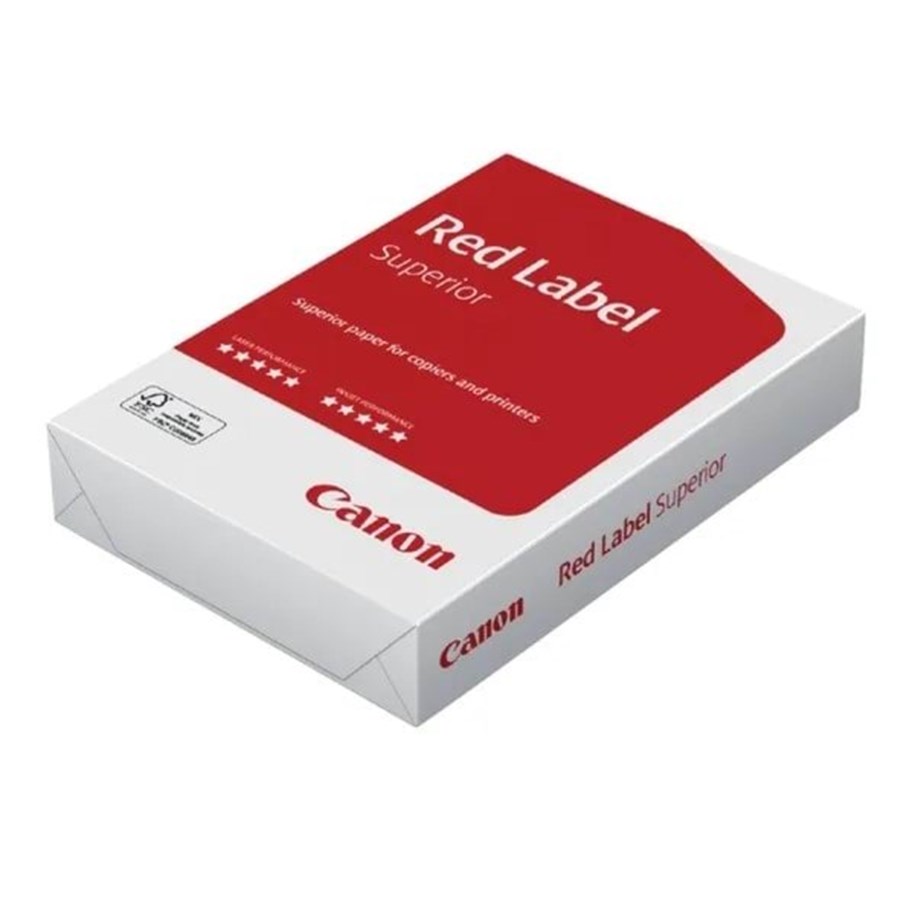 Papir, Fotopapir og Etiketter - Canon Paper WOP151 Red Label 160gr A4 250ark FSC - 99803454