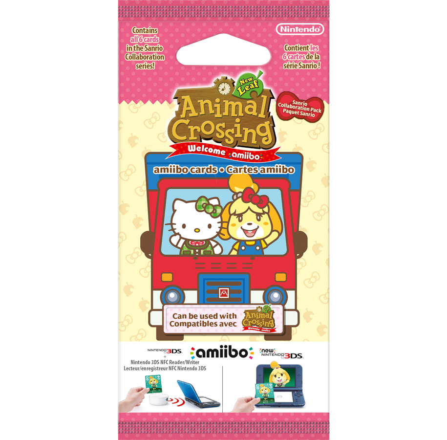 Spil tilbehør - Nintendo amiibo Card: Animal Crossing Welcome amiibo! Sanrio Collaboration - Tilbehør til spillekonsol - 0045496371487