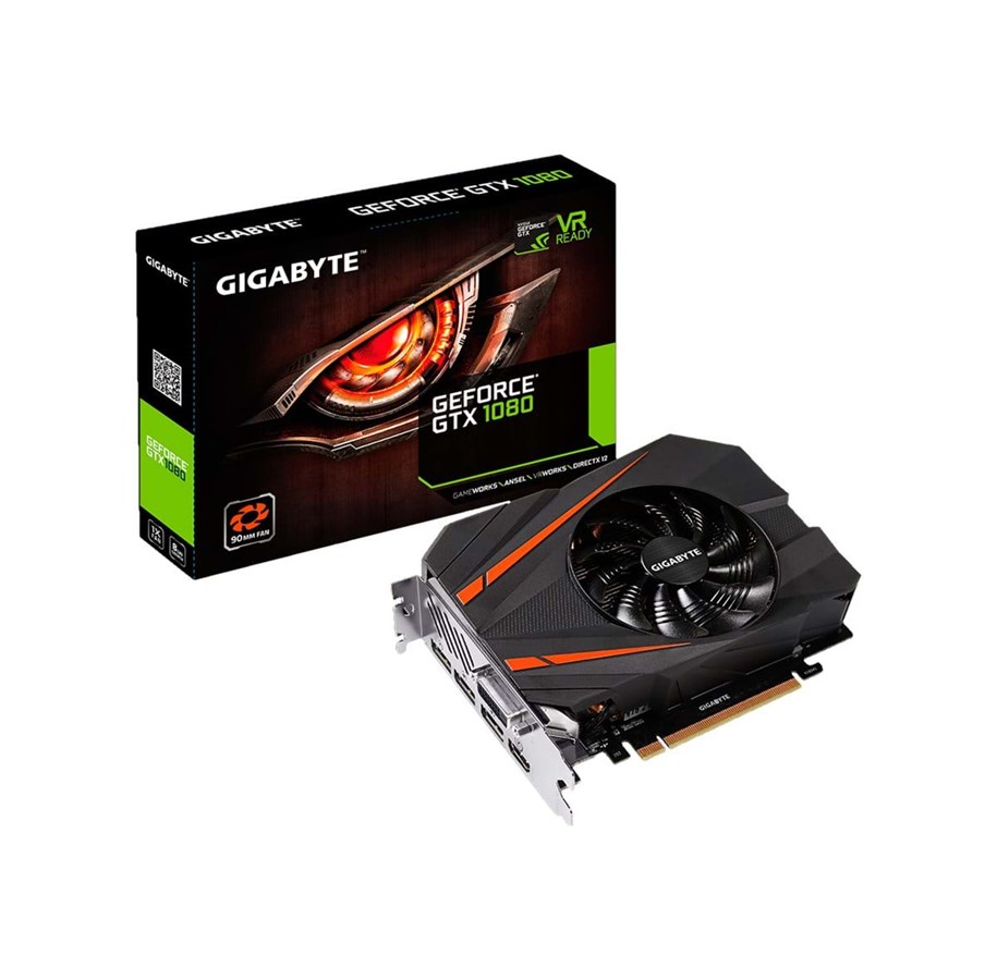 Grafikkort - GIGABYTE GeForce GTX 1080 ITX - 8GB GDDR5X RAM - Grafikkort - GV-N1080IX-8GD