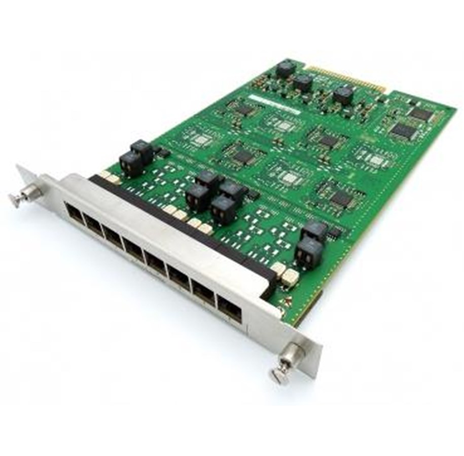 Netværksadapter (netkort, printserver mv.) - Unify Analog Subscriber Line Module SLAV8R - ekspansionsmodul - L30251-U600-A908