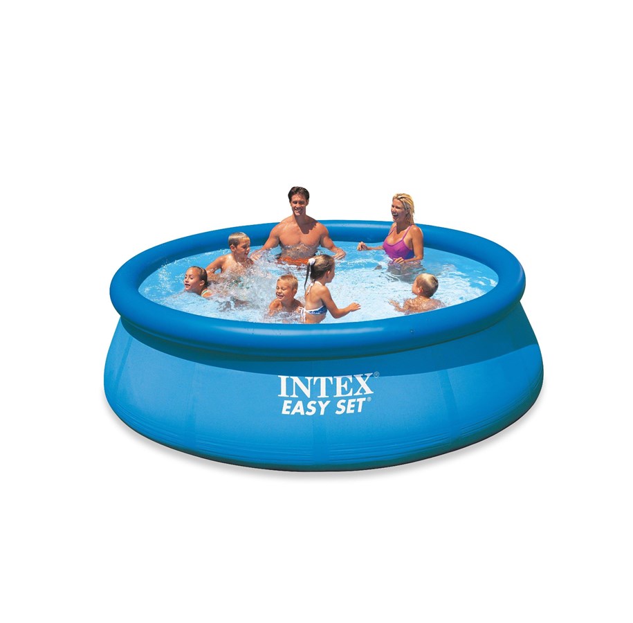 Pools og Badebassiner - Intex Easy Set Pool Sæt, 5.621L, 366X76 cm, inkl. filterpumpe - 628132
