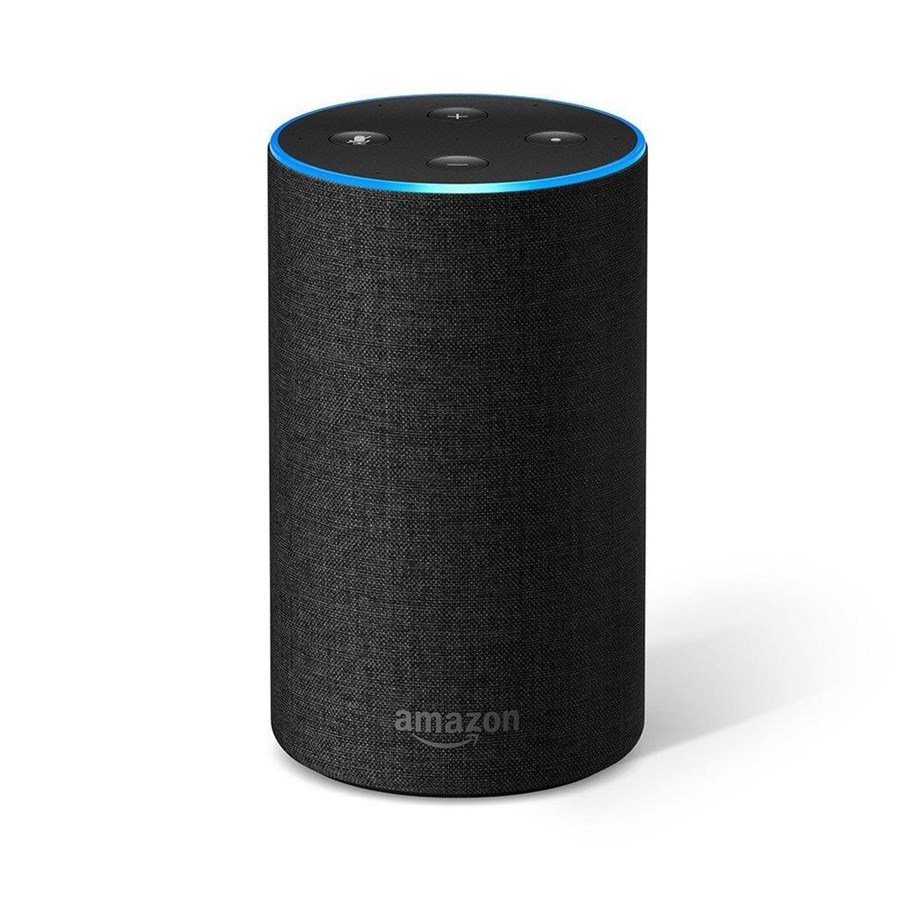 Trådløse højttalere med flere rum - Amazon Echo (2nd Generation) EU Version - Charcoal - B06ZXQV6P8