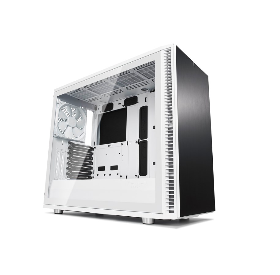Kabinet - Fractal Design Define S2 - White - Kabinet - Miditower - Hvid - FD-CA-DEF-S2-WT-TGC