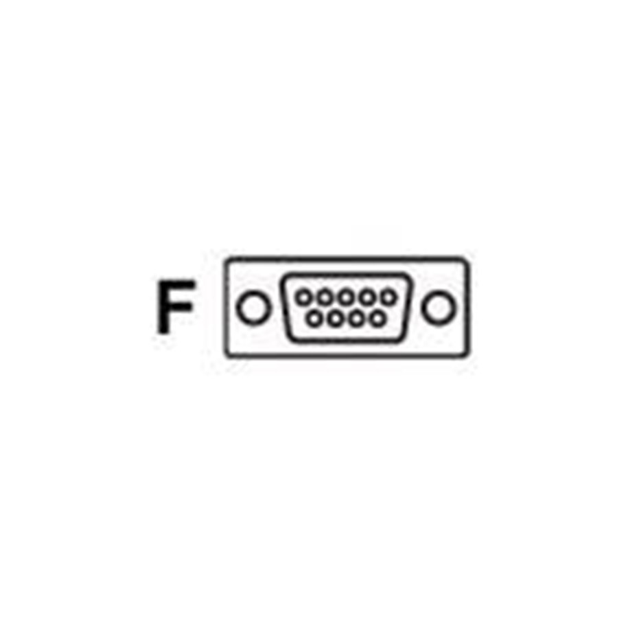Parallel / Seriel kabel - Datalogic CAB-501 - serial cable - 3.2 m - CAB-501