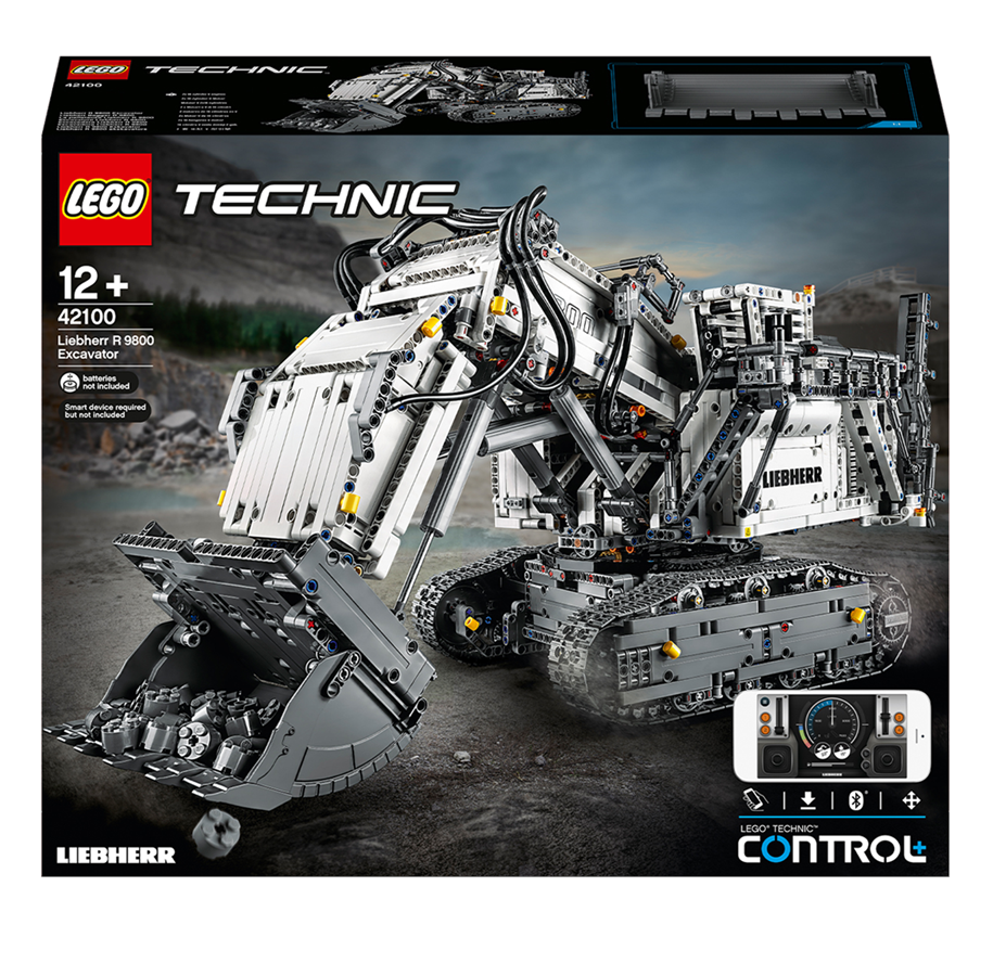 LEGO®  - LEGO Technic 42100 Liebherr R 9800 gravemaskine - 42100