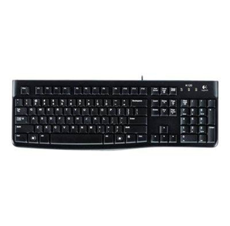 Tastatur - Logitech K120 Keyboard for Business - IT - Tastatur - Italiensk - Sort - 920-002517