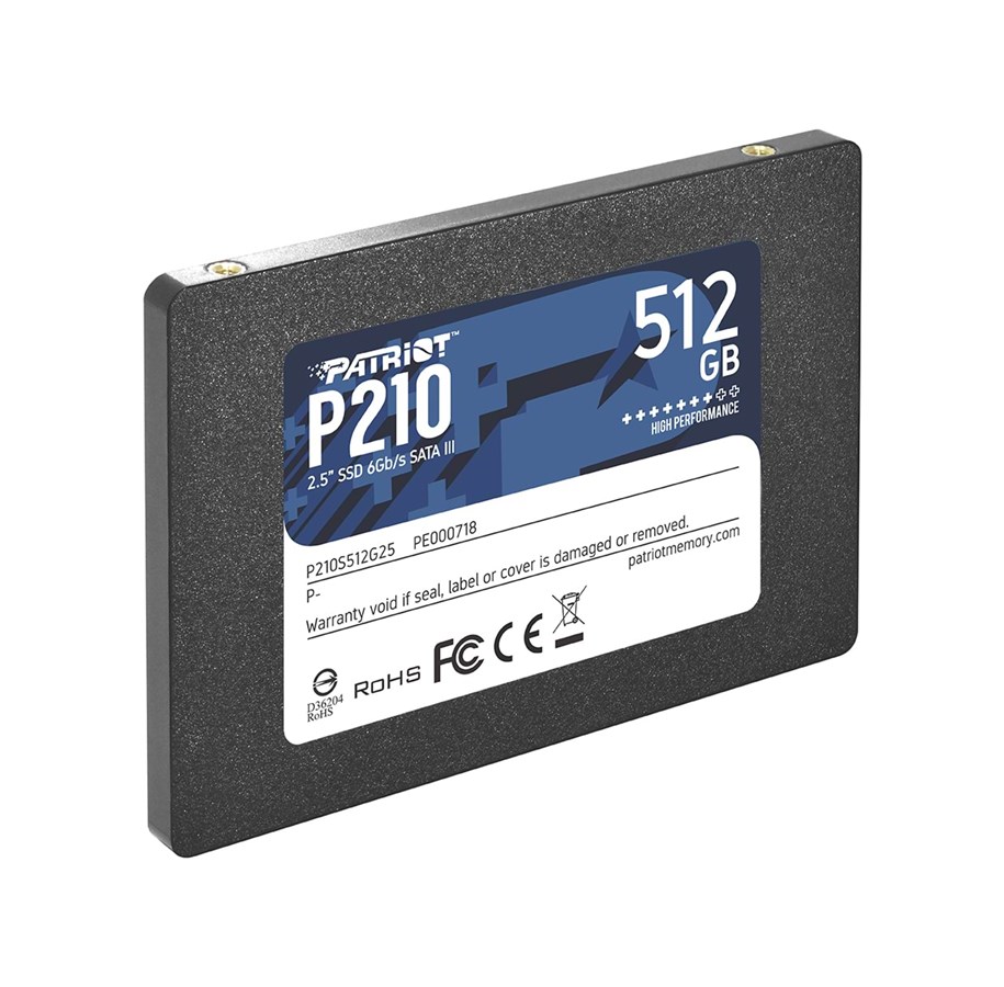 SSD - Patriot P210 SSD - 512GB - SATA-600 - 2.5" - P210S512G25