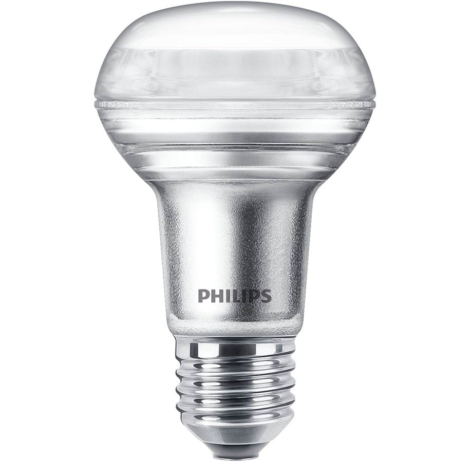 Lyskilder - Philips LED pære Reflektor R63 4,5W/827 (60W) 36° Dæmpbar E27 - 929001891455