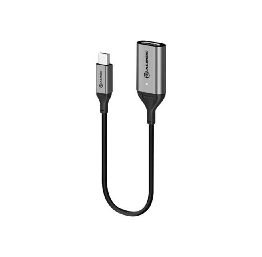 Skærmkabel - ALOGIC Ultra Mini DisplayPort 1.4 to HDMI Adapter 4K @60Hz ACTIVE 20cm - ULMDPHDA-SGR