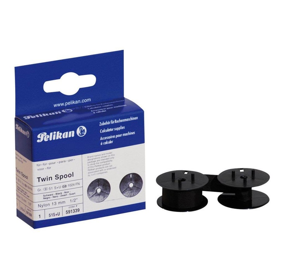Blæk, Toner & Forbrugsstoffer - Pelikan Gr. 51 S+U - Black - 591339