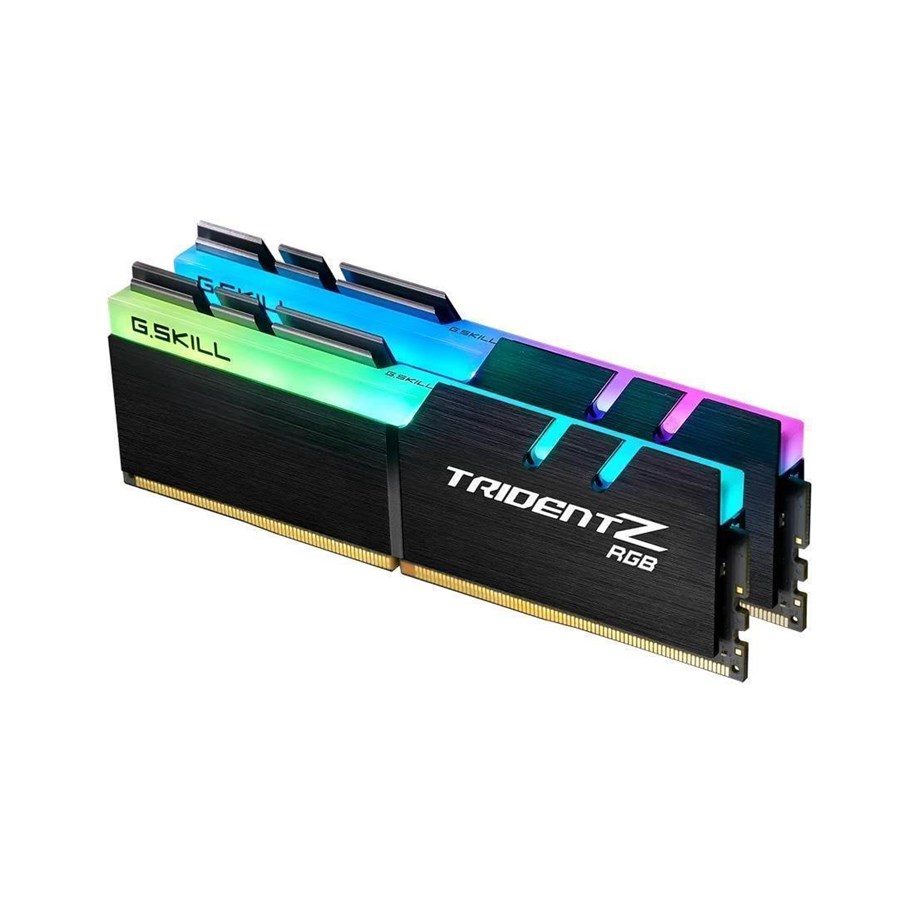 RAM - G.Skill Trident Z RGB DDR4-4000 - 32GB - CL18 - Dual Channel (2 pcs) - Intel XMP - Sort med RGB - F4-4000C18D-32GTZR