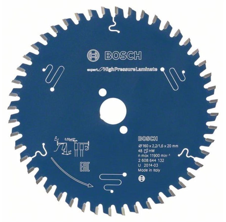Rundsav - Bosch Circular Saw Blade 235 x 30 x 2.8 mm Exp High Pressure - 2608644357