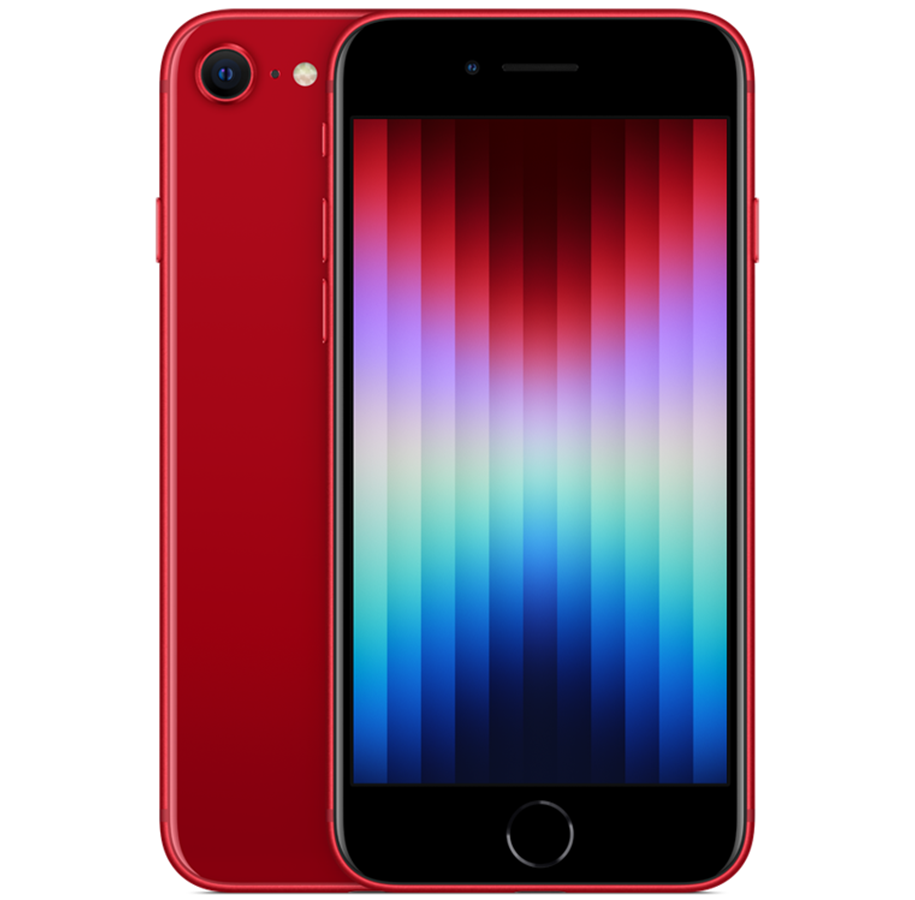 Mobil - Apple iPhone SE (2022) 5G 128GB - Red - MMXL3QN/A