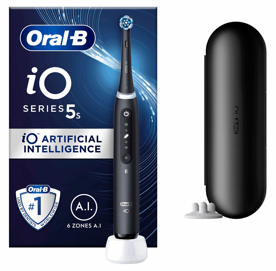 Eltandbørste - Oral-B Eltandbørste iO 5S Sort - 4210201414964