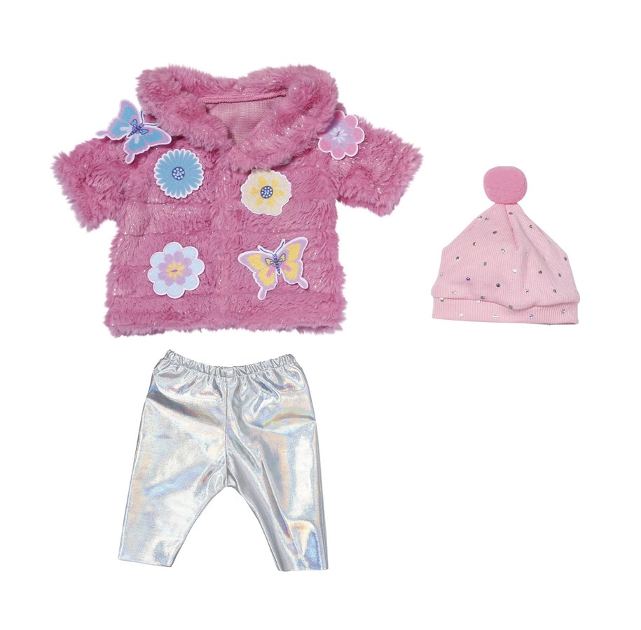 Dukke, bamse og udstyr - Baby Born Luksus Sæt Pretty Pink 43 cm - 833834