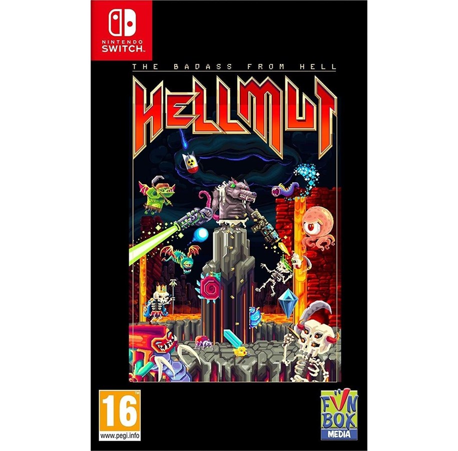 Spil - Hellmut: The Badass From Hell (Code in a Box) - Nintendo Switch - Action - 5055377604745
