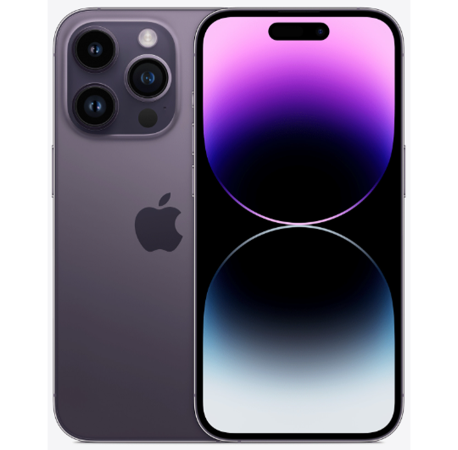 Mobil - Apple iPhone 14 Pro 5G 128GB - Deep Purple - MQ0G3QN/A