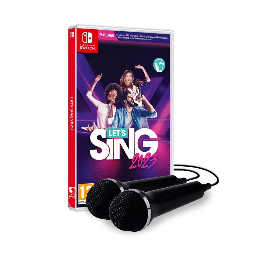 Spil - Let's Sing 2023 + 2 Microphones - Nintendo Switch - Musik - 4020628639396