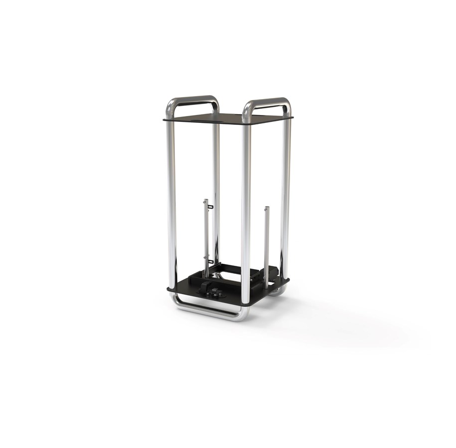 Kabinet - Streacom DA6 XL - SFF - mini ITX - Kabinet - Tower - Sølv - ST-DA6C-XL