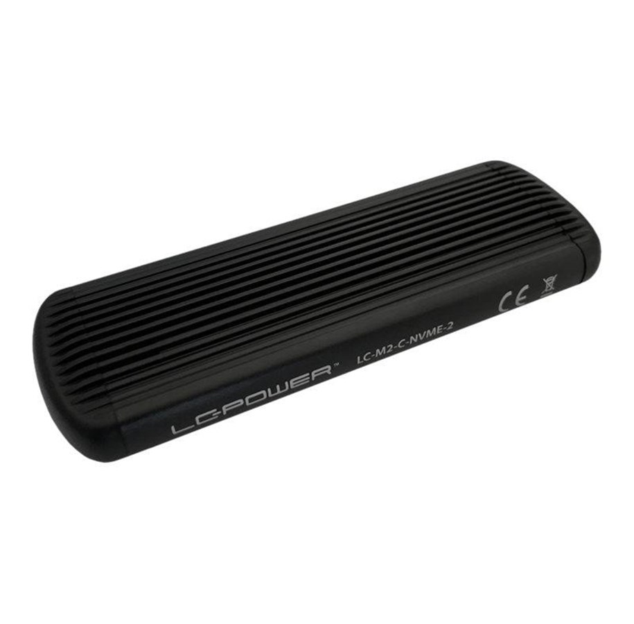 Harddisk - tilbehør - LC Power LC-M2-C-NVME-2 - storage enclosure - M.2 NVMe Card - USB 3.2 (Gen 2x1) - LC-M2-C-NVME-2