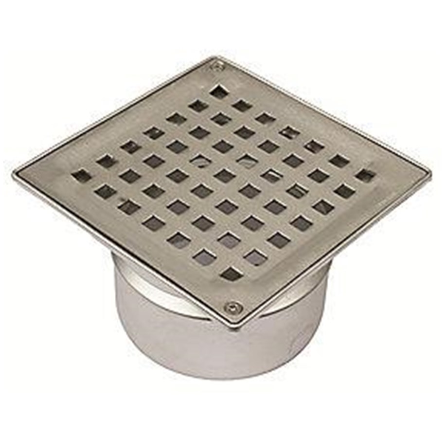 Blücher Industrigulvafløb lodret 110 mm udløb. Til beton & fliser