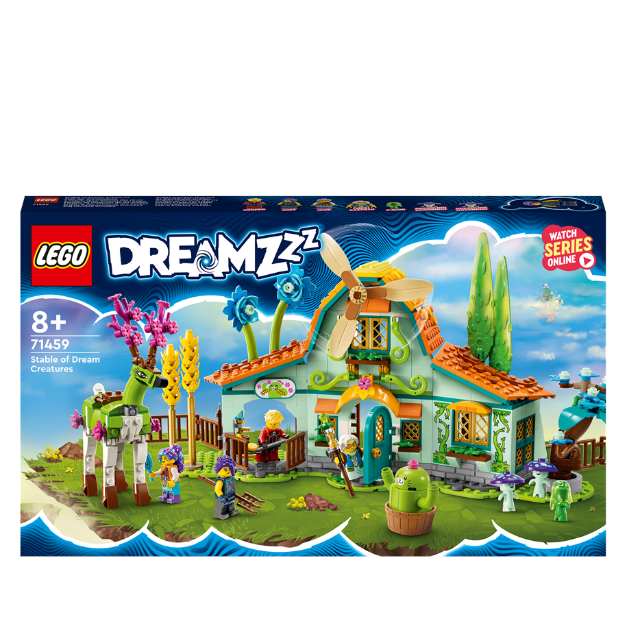 LEGO®  - LEGO DREAMZzz 71459 Drømmevæsen-stald - 71459