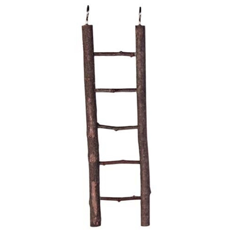 Fuglebure, huse & tilbehør - Trixie Wooden Ladder 5 rungs/26cm - TX5879