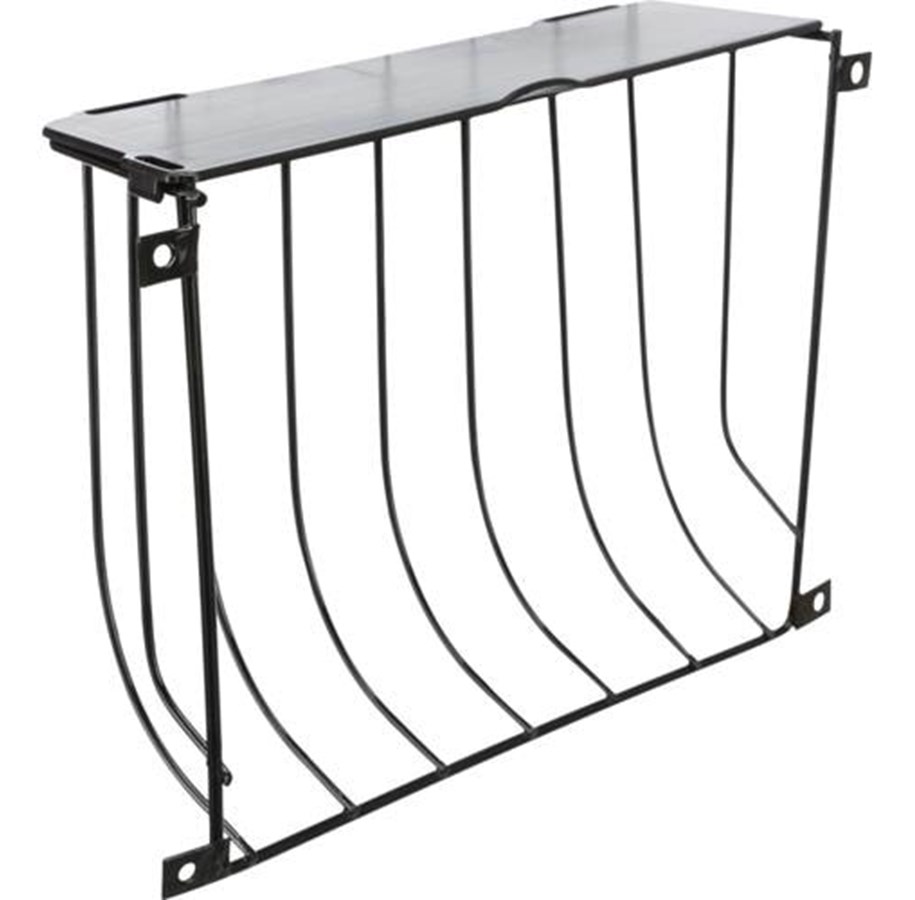 Kanin & gnaver - Trixie Screw-On Hay Manger 22x16x6 cm black - TX60895
