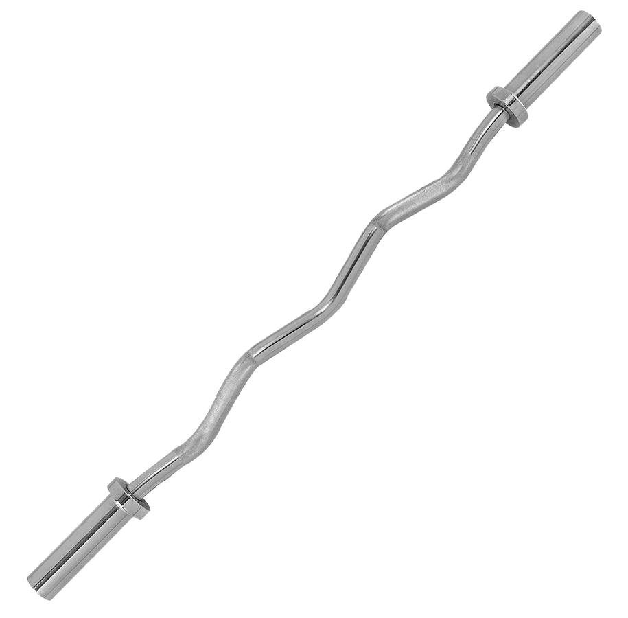 Sport & Fitness - Tunturi Olympisk Curlbar Chrome 120 cm./Ø50mm. - 14TUSCL260IONE SIZE