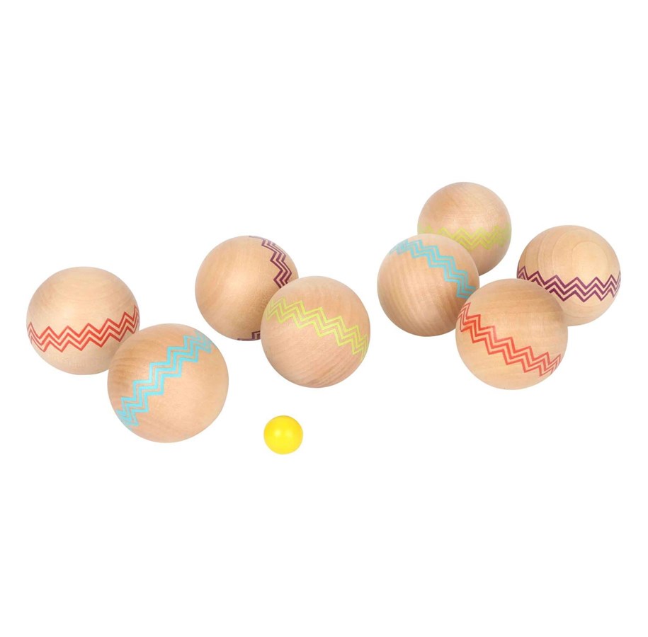 Havespil - - Wooden Jeu de Boules 9 pcs. - 12029