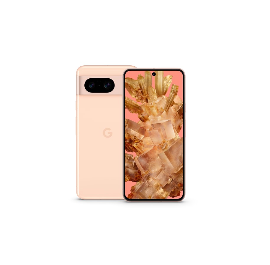 Mobil - Google Pixel 8 128GB/8GB - Rose - GA05856-GB