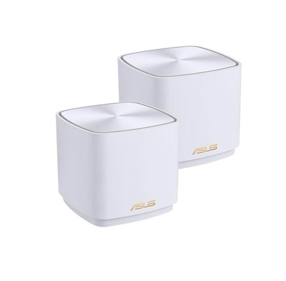 Router & firewall - ASUS ZenWiFi XD4 Plus -Wi-Fi 6 - 2-Pack - Dual-Band - 1-WAN-Port - Mesh router Wi-Fi 6 - 90IG07M0-MO3C20