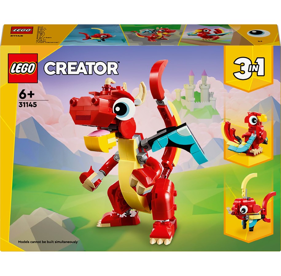 LEGO®  - LEGO Creator 31145 Rød drage - 31145