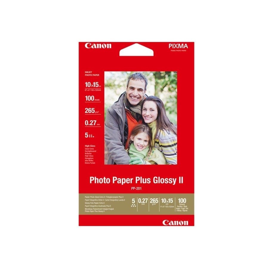 Papir, Fotopapir og Etiketter - Canon Paper PP-201 / 2311B072 Plus Gloss - 2311B072