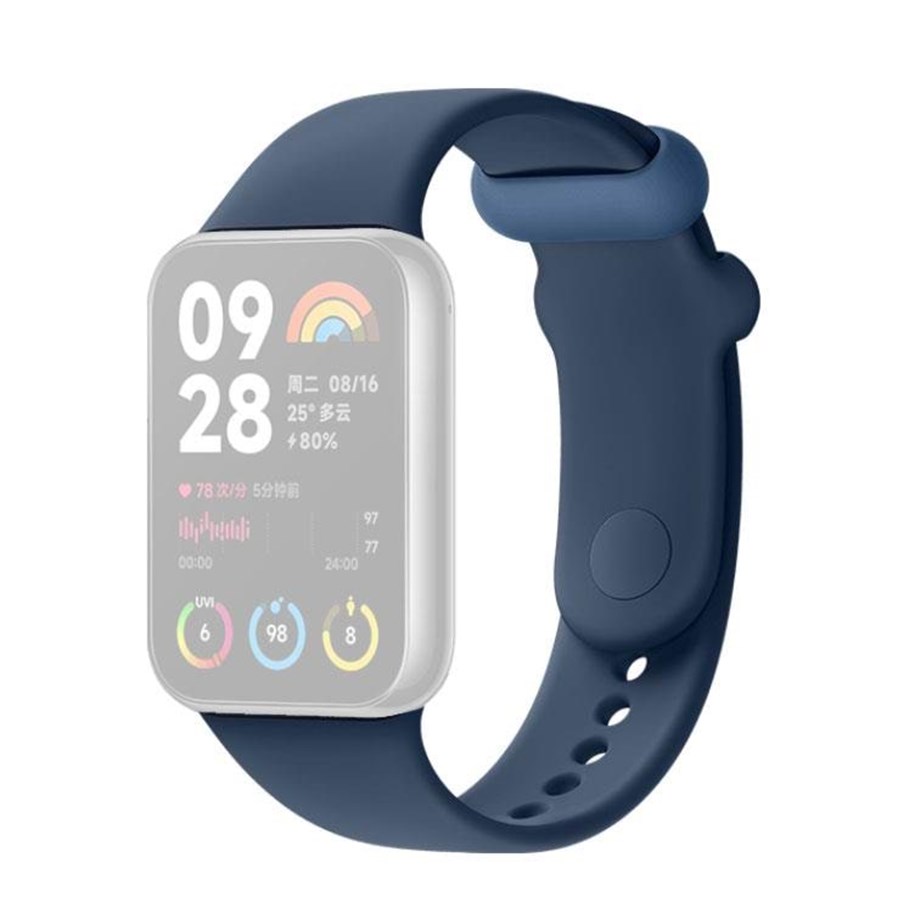 Smartwatch - Tilbehør - Xiaomi Smart Band 9 Pro/8 Pro TPU Quick Release Strap - Glacier Blue - BHR8003GL