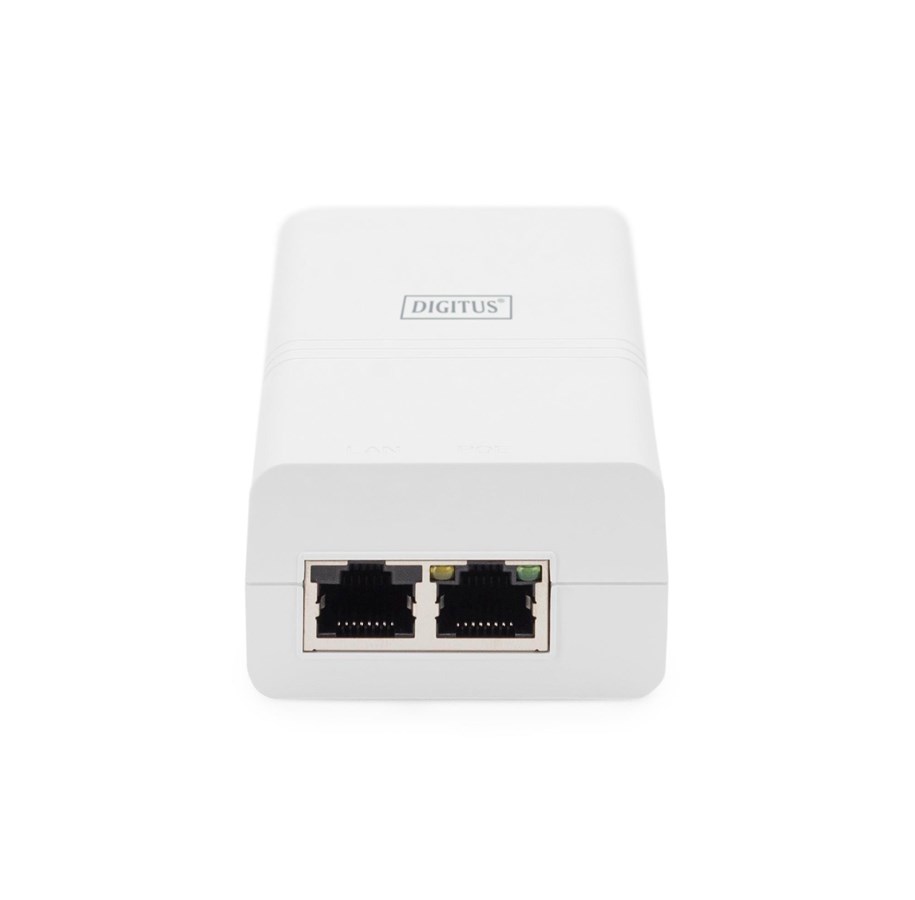 PoE-injektor - DIGITUS Gigabit Active 802.3af PoE Injector - DN-95131