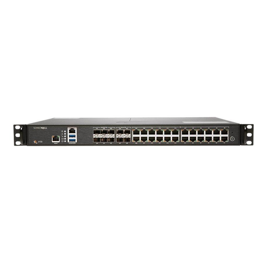 Netværksudstyr & Forlænger til trådløs - SonicWALL NSa 3700 - 02-SSC-8386